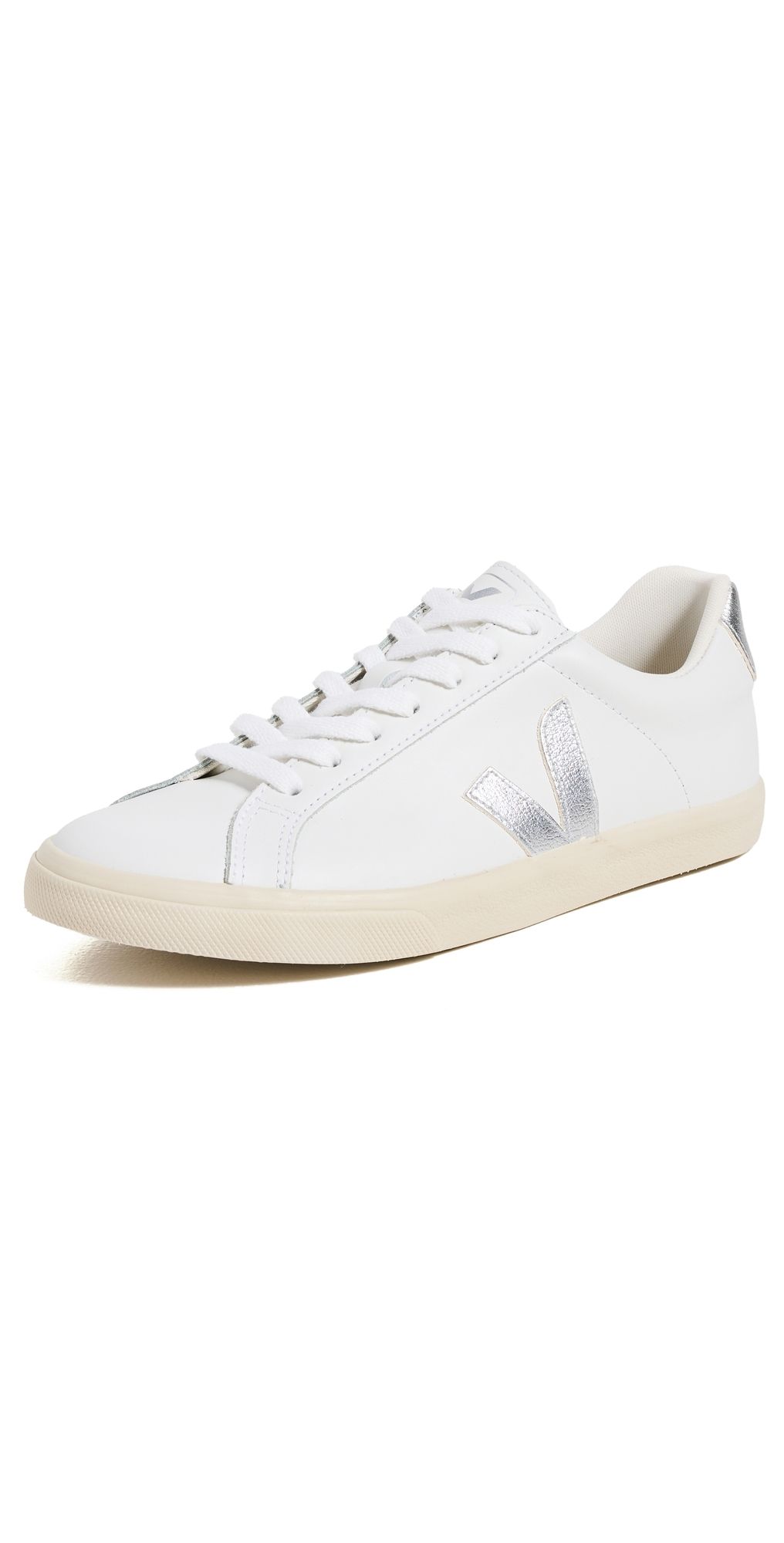 Veja Esplar Leather Sneakers Extra-White/Silver 35