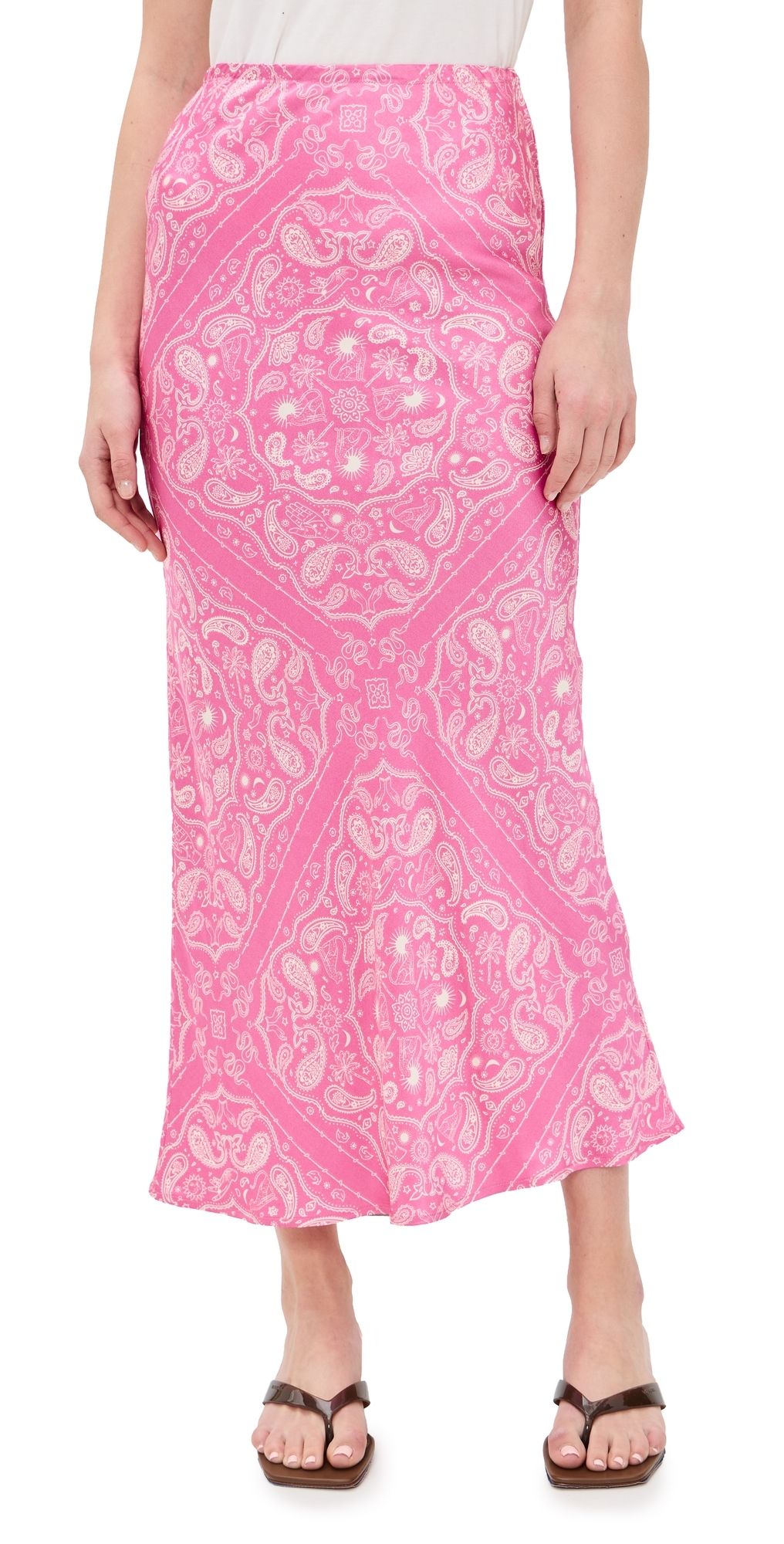 Never Fully Dressed Pink Bandana Dorris Skirt Pink 16