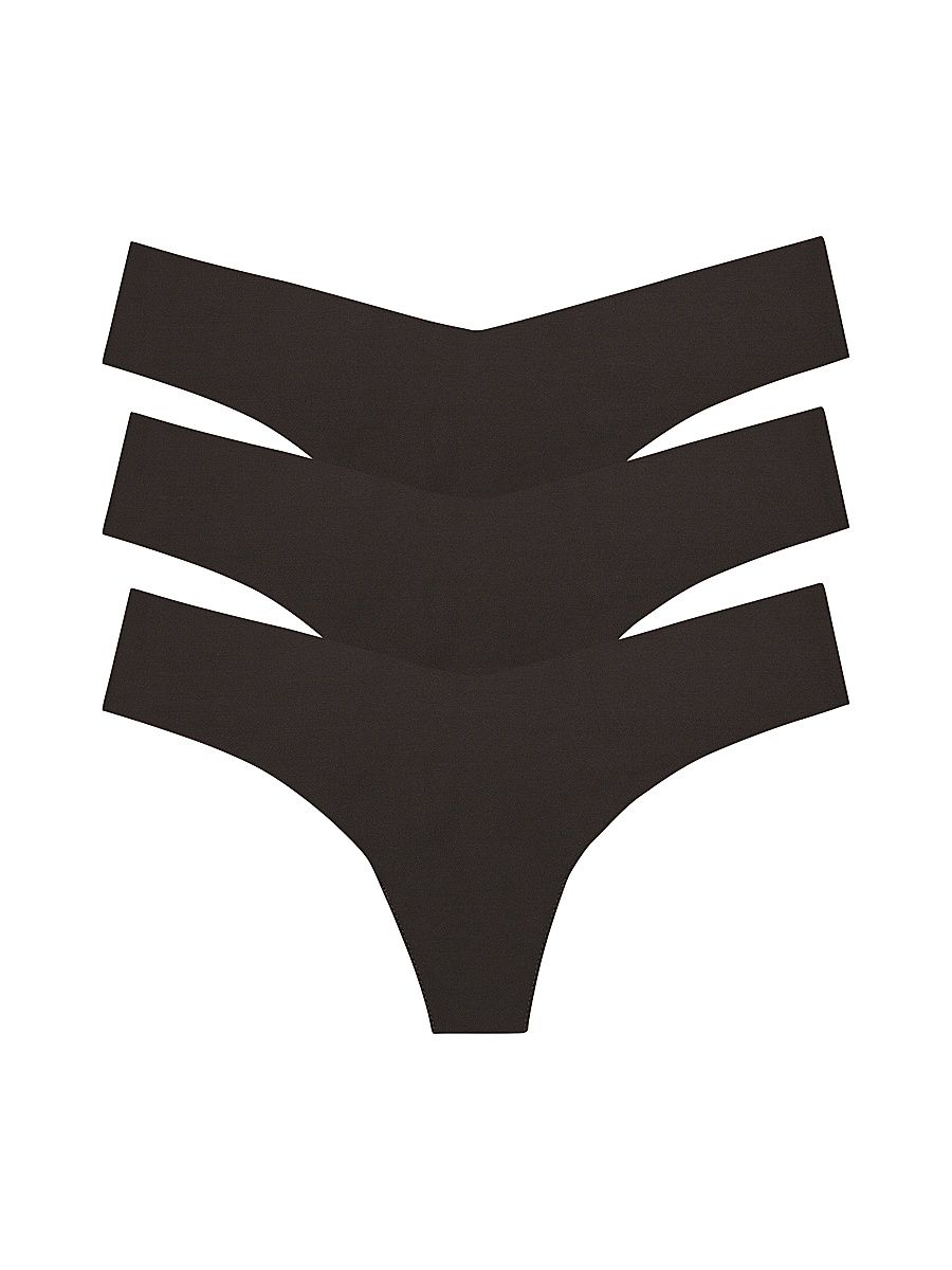 Women's 3-Pack The Classic Thong Set - Size Large