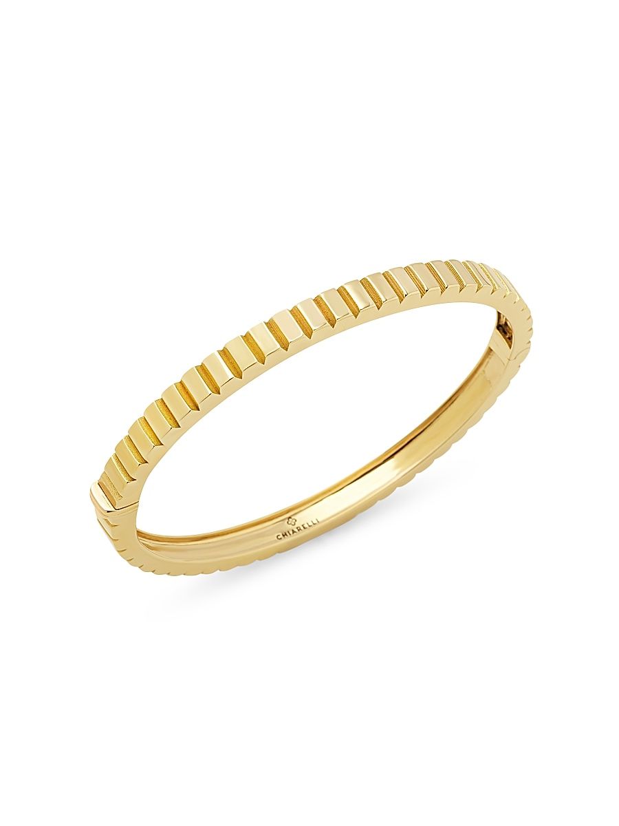 Women's Riflessi 18K Yellow Gold Bangle - Yellow Gold