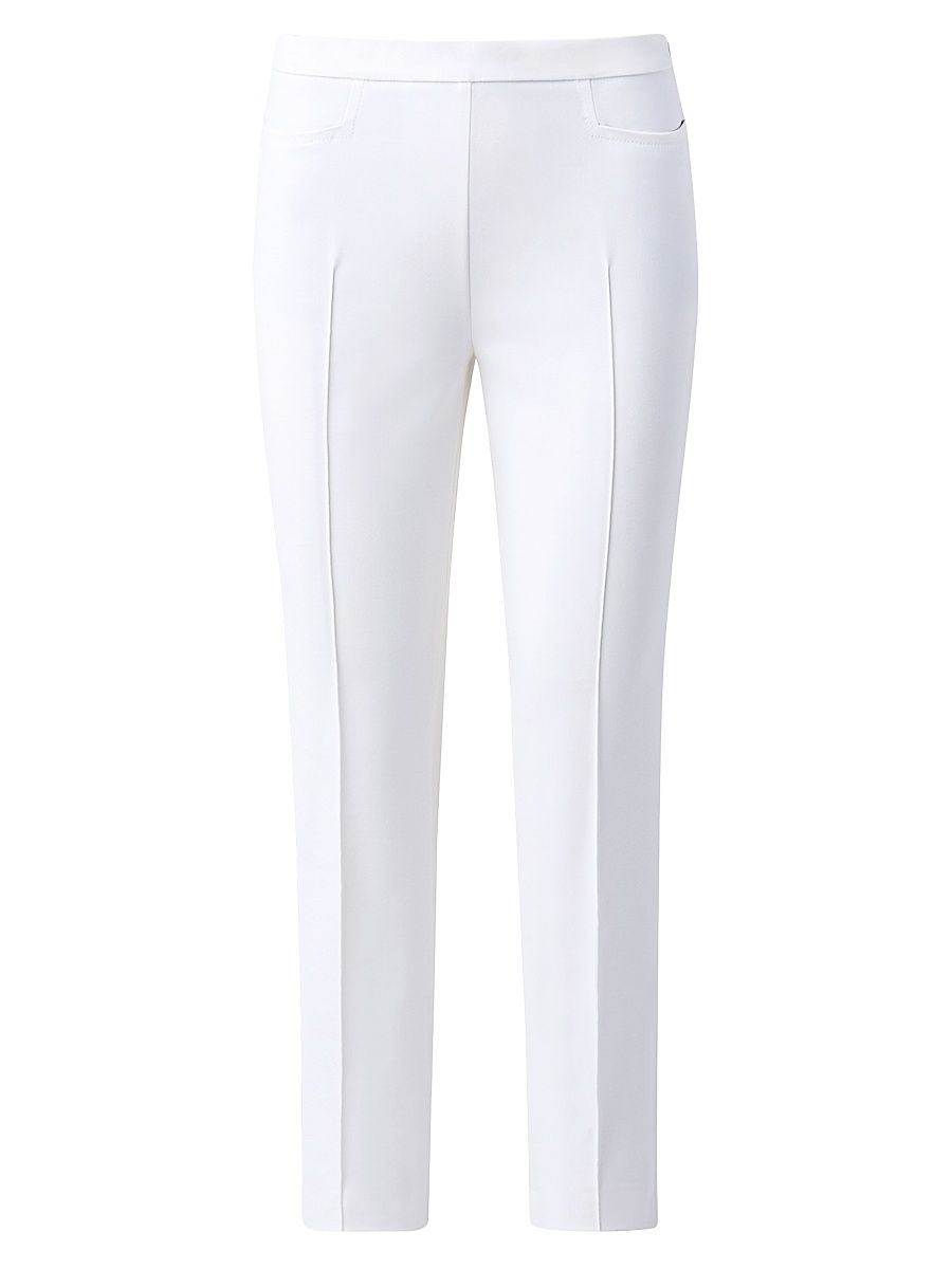 Women's Franca Cotton Pants - Off White - Size 18