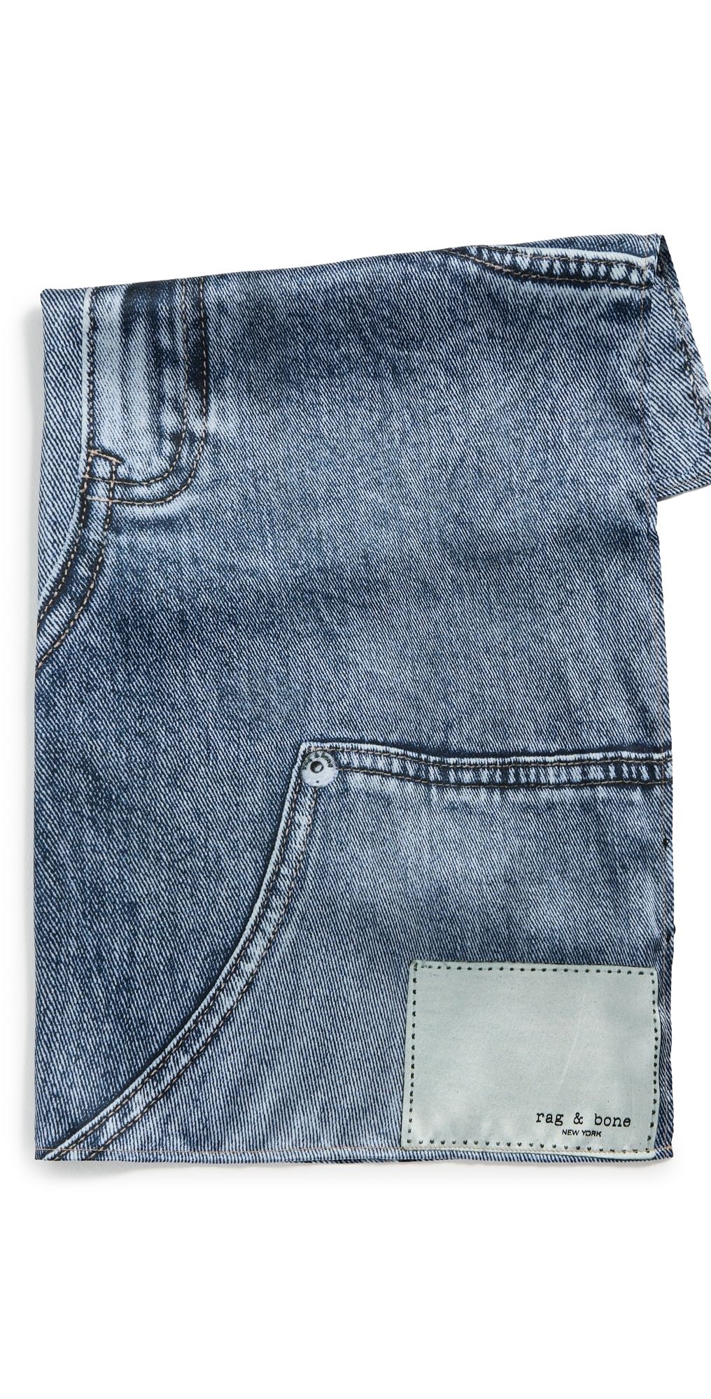 rag & bone Miramar Silk Scarf lwdnm One Size