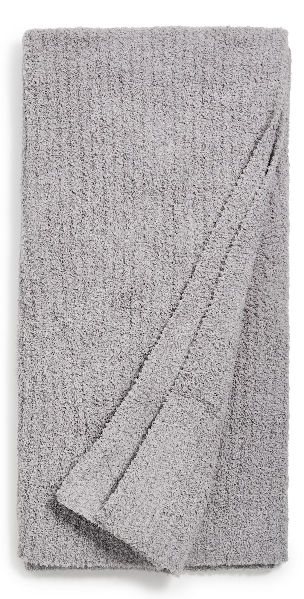 Barefoot Dreams CozyChic Ribbed Throw Almond One Size