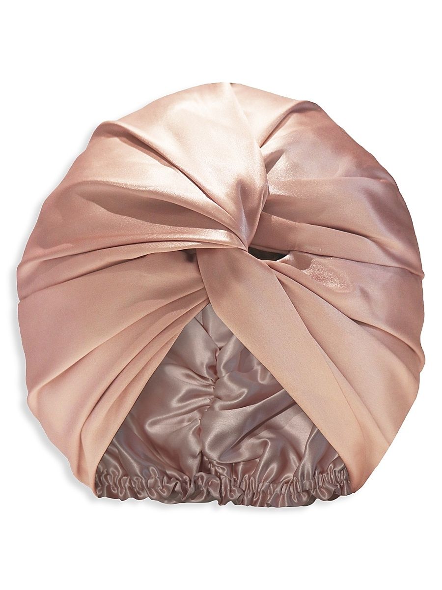 Women's Pure Silk Headwrap - Pink