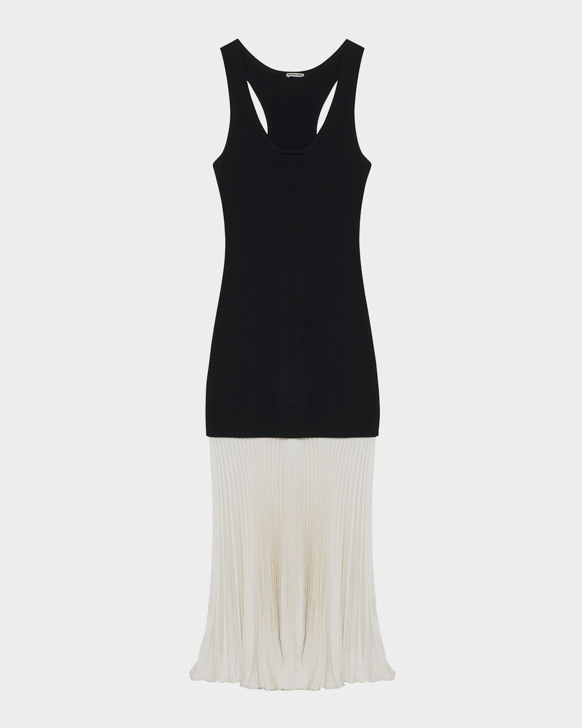 Zaden Sleeveless Combo Midi Dress