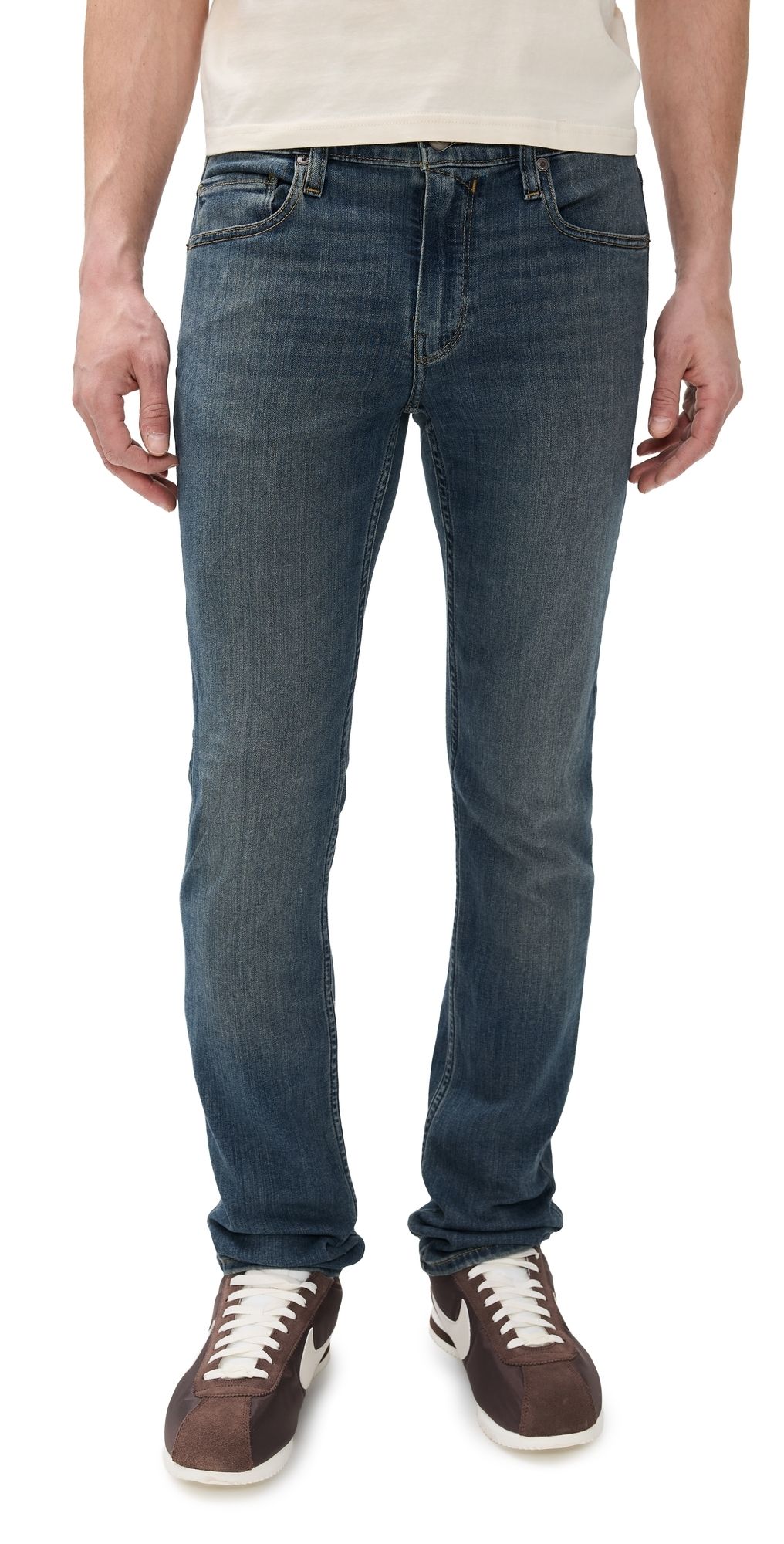 PAIGE Lennox Transcend Slim Jeans Makai 29