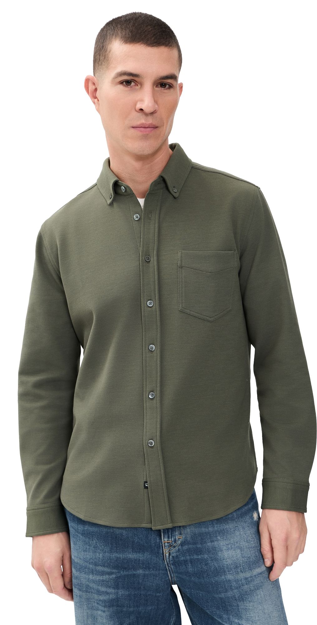 RAILS Vincent Shirt Hunter Green S