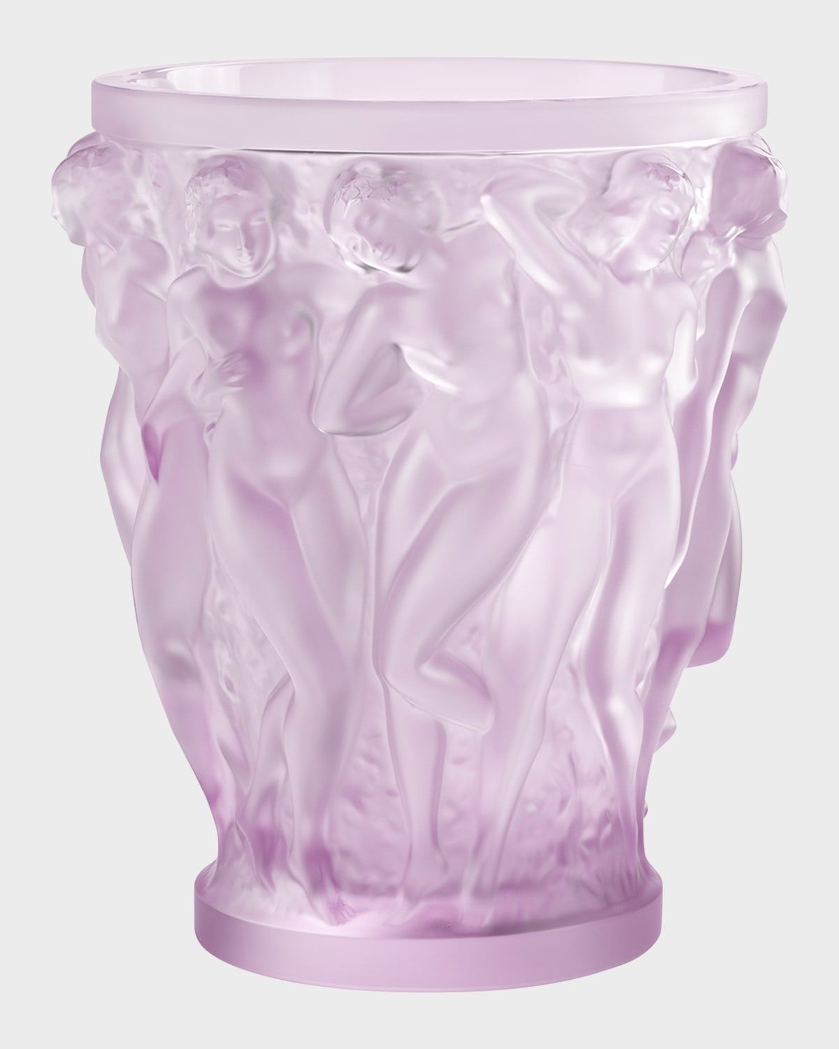 Bacchantes Pink Luster Vase