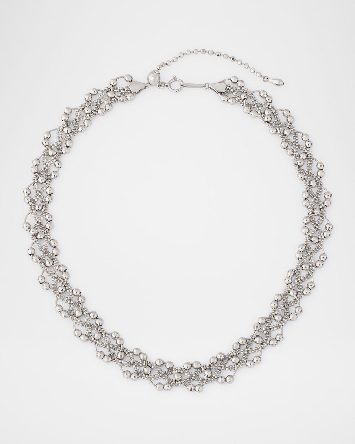 Platinum Cassiopeia Choker Necklace