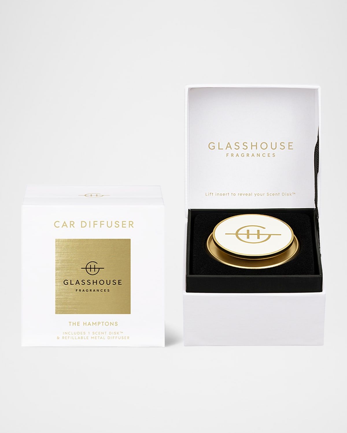 Gold Car Diffuser, The Hamptons