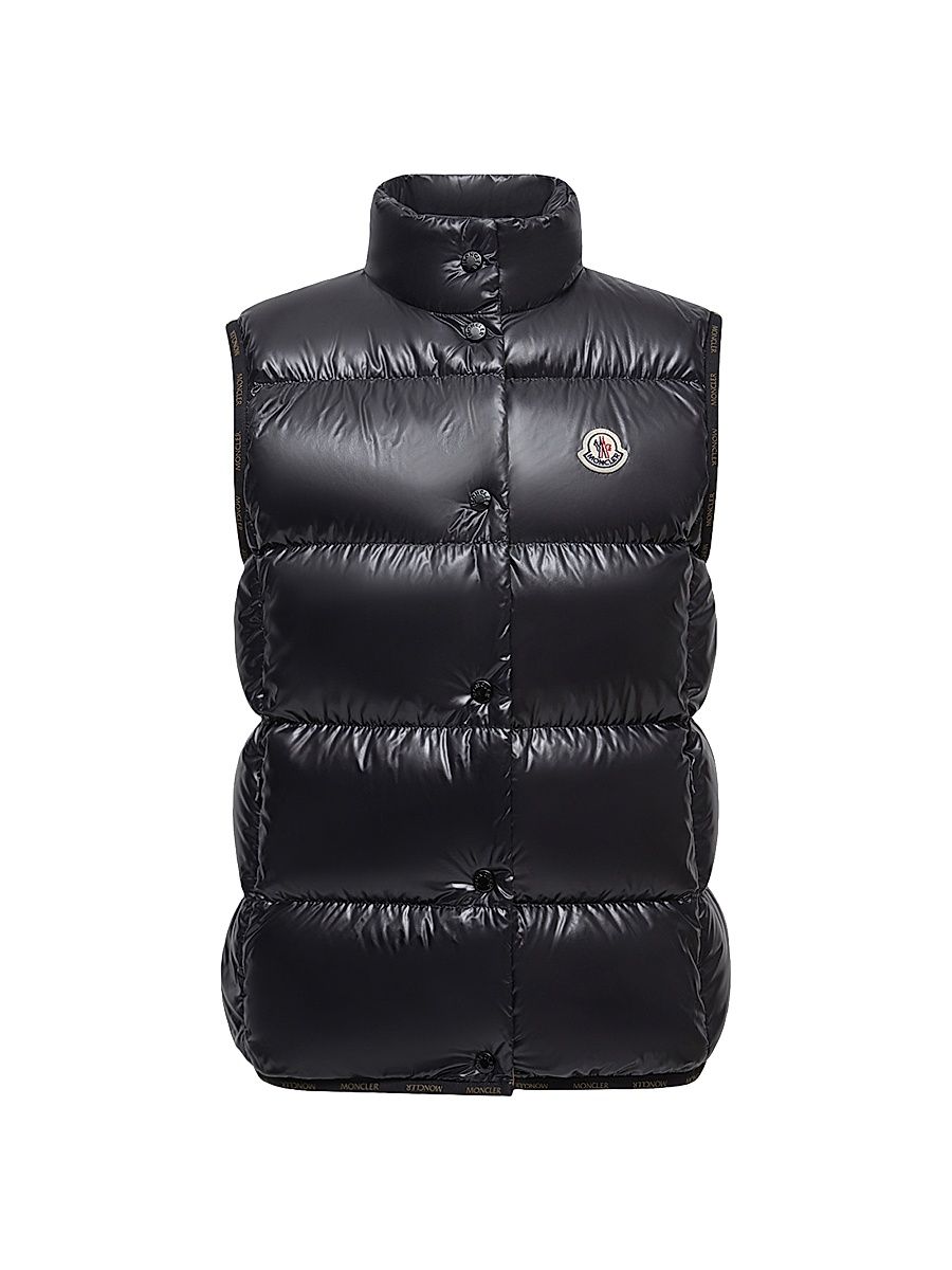 Women's Badia Puffer Vest - Black - Size XL