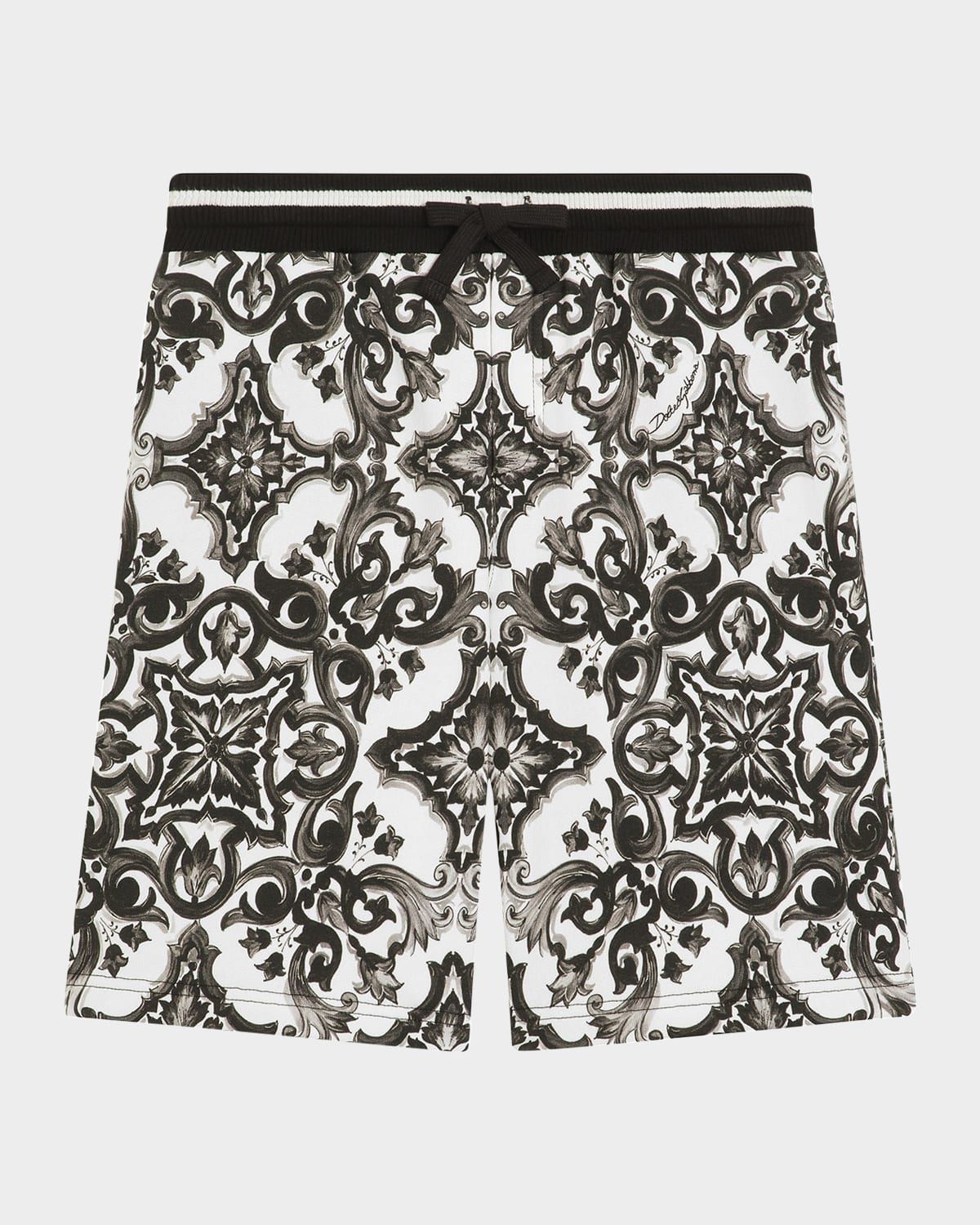 Boy & apos;s Maiolica-Print Shorts, Size 8-14