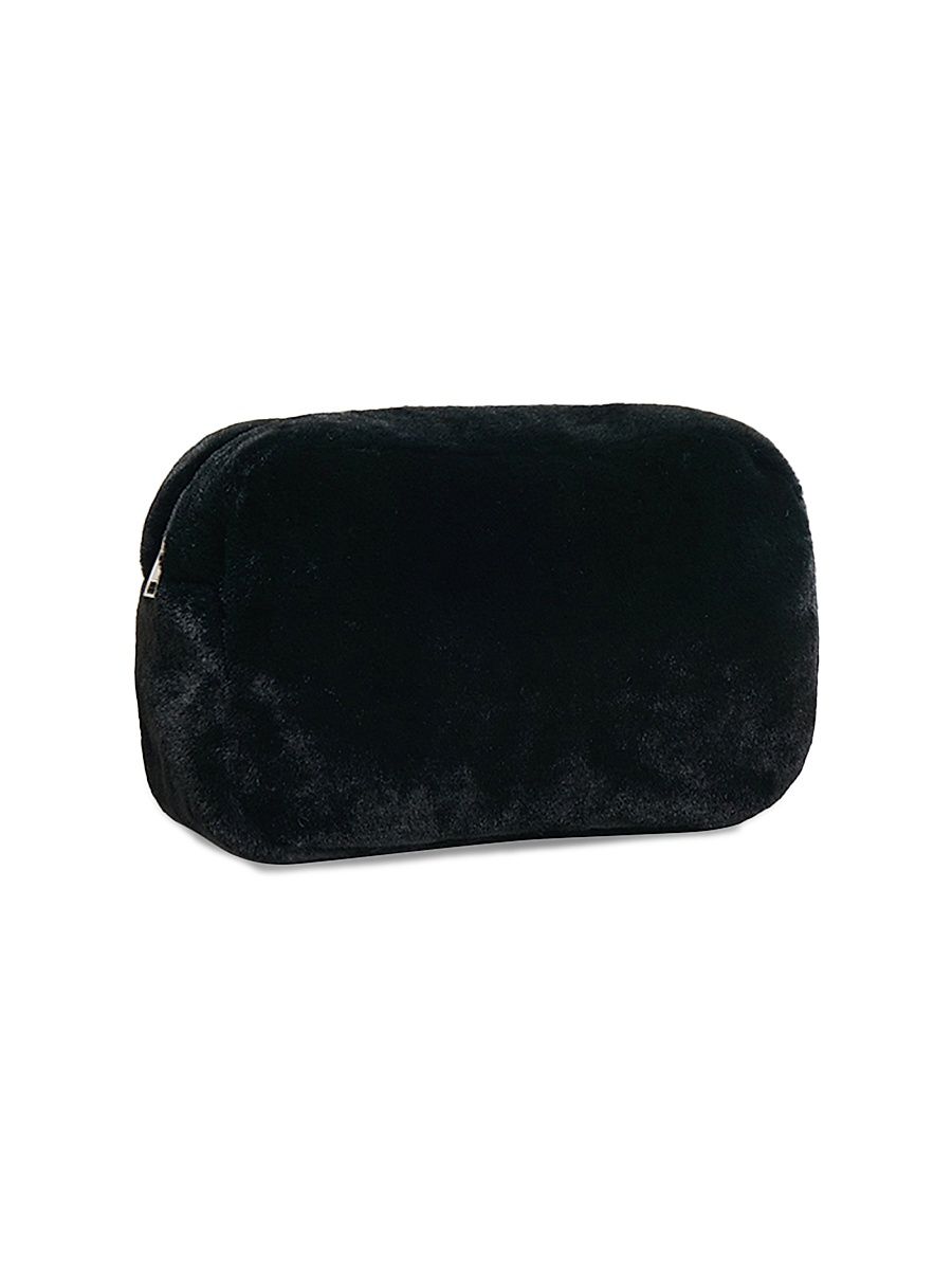 Women's Noor Jumbo Faux-Fur Pochette - Noir