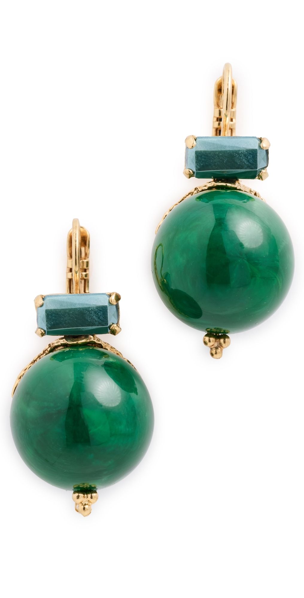 GAS Bijoux Decalcia Earrings Green One Size