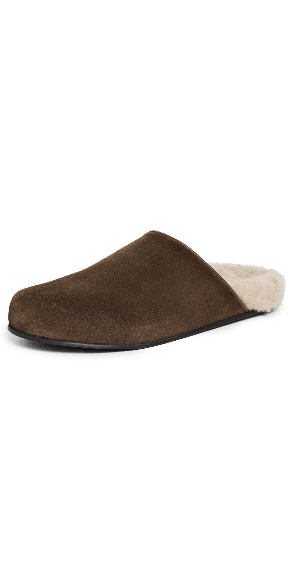 Jenni Kayne Shearling Ashby Clogs Bronze 36