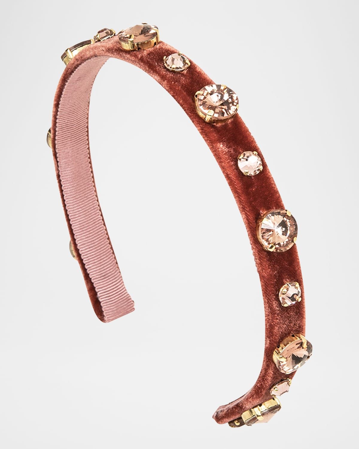 Kendall Silk Embellished Headband