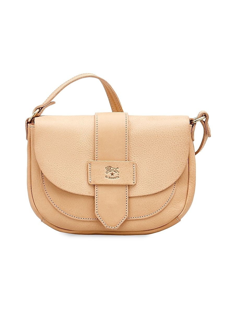 Women's Alloro Leather Crossbody - Natural