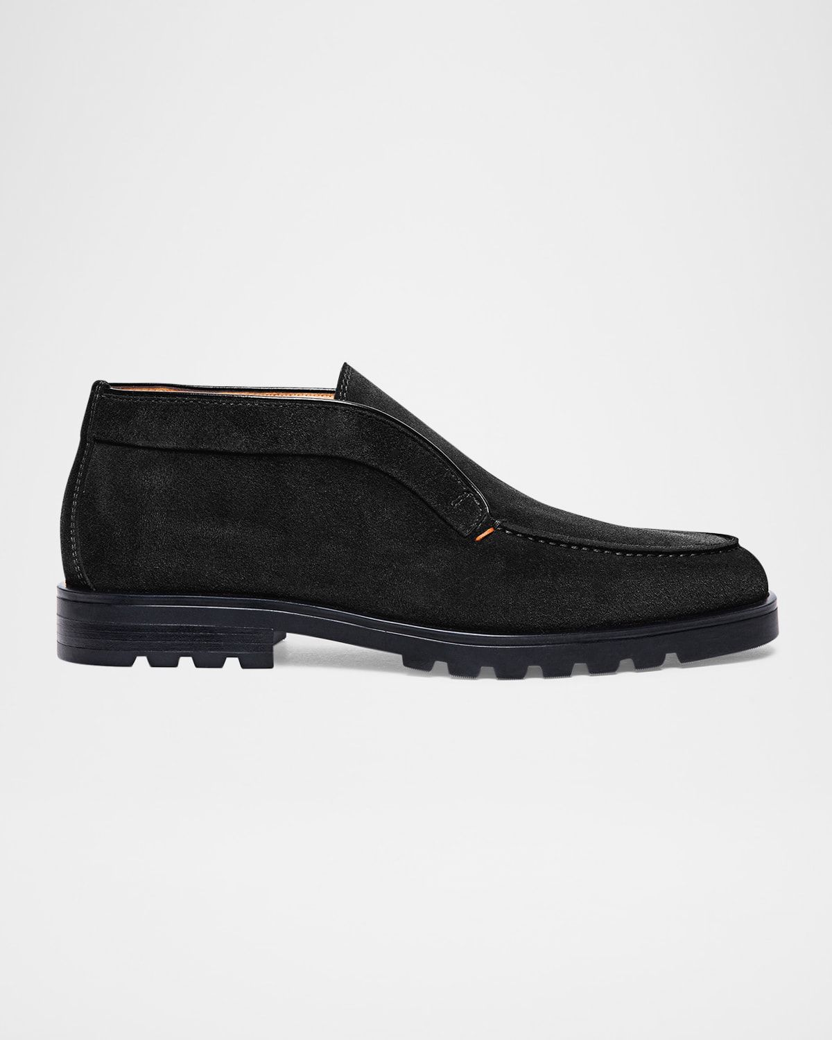 Men & apos;s Rock Suede Moc-Toe Chukka Boots