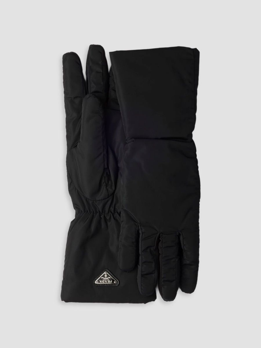 Prada Women's Re-Nylon Gloves - Black