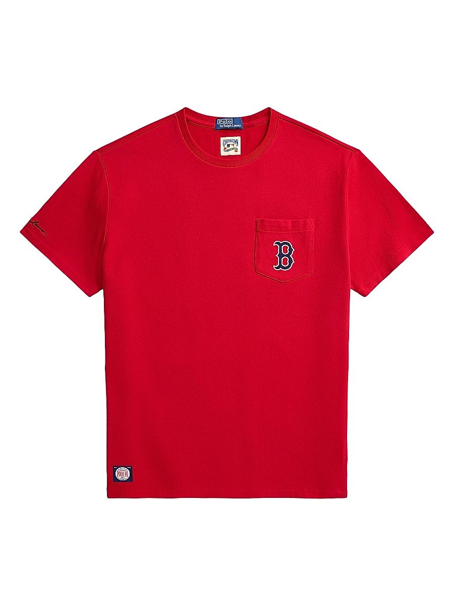 Men's Dense Boating Cotton Jersey T-Shirt - Ralph Red - Size XXL