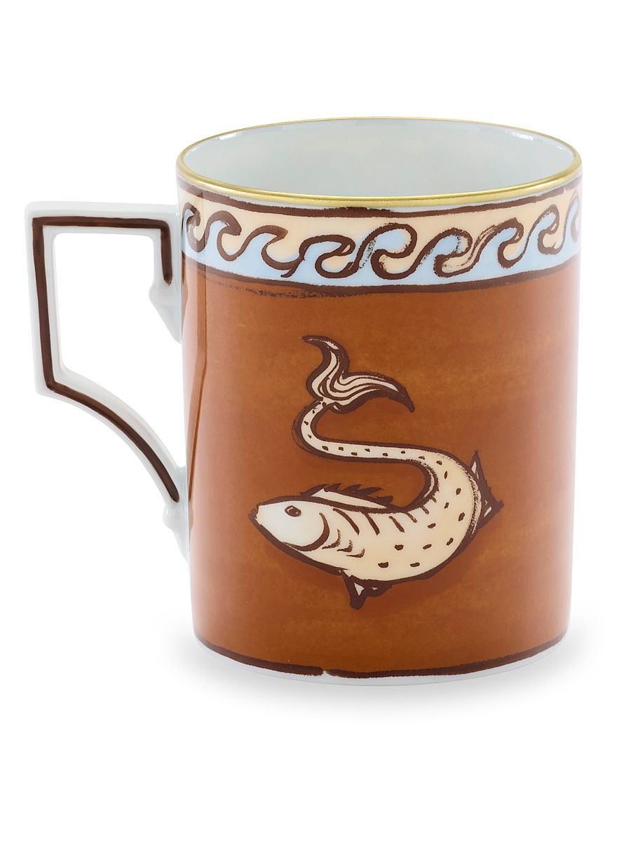 Il Viaggio Di Nettuno Luna Mug - Marrone Celeste