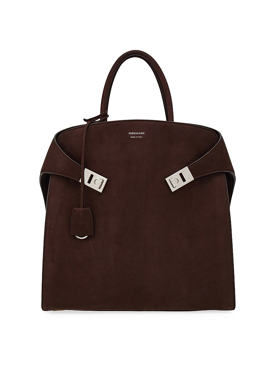 Men's Hug Suede Tote Bag - Moro