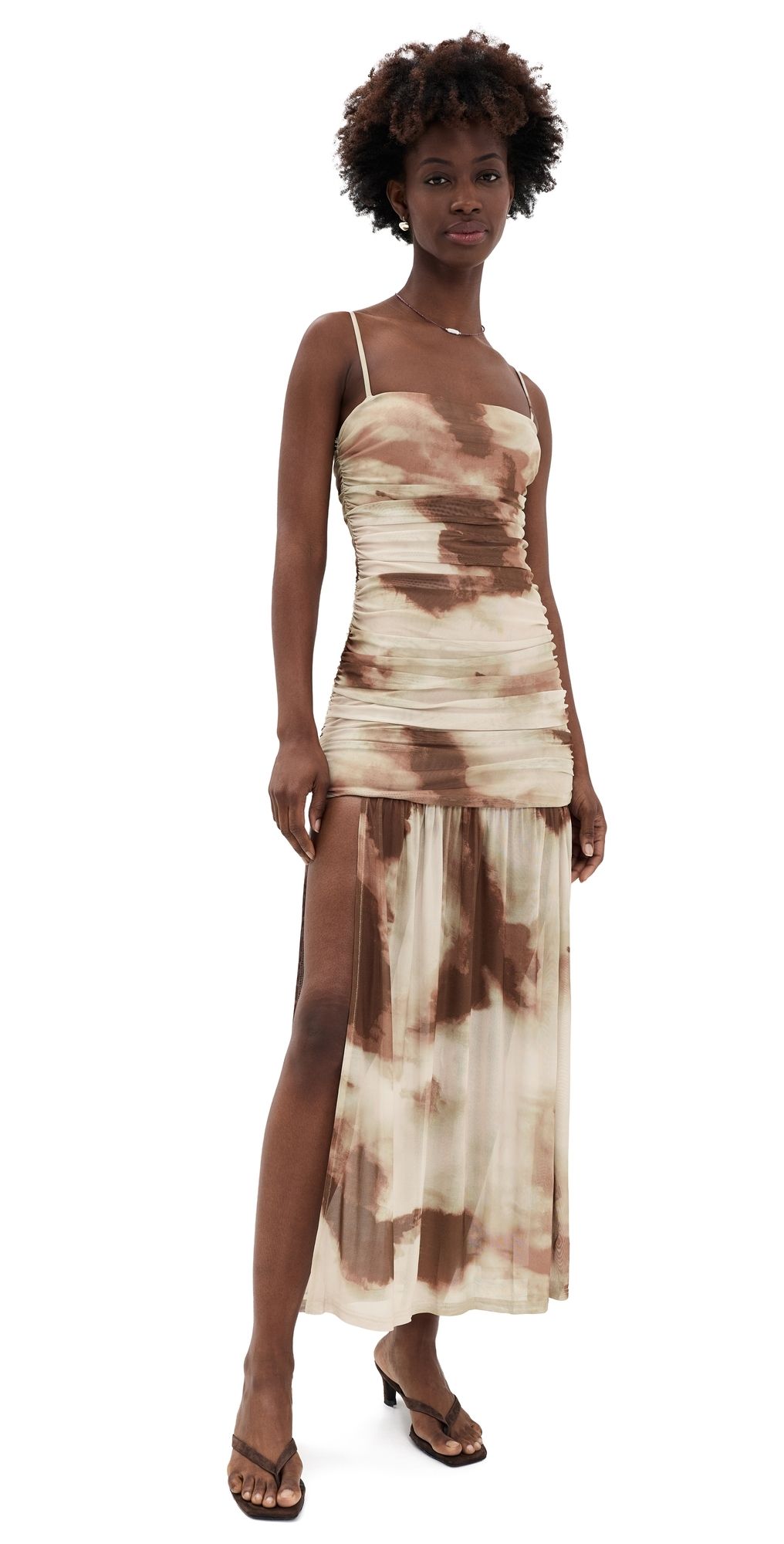 Madison the Label Aitana Maxi Dress Smoke L