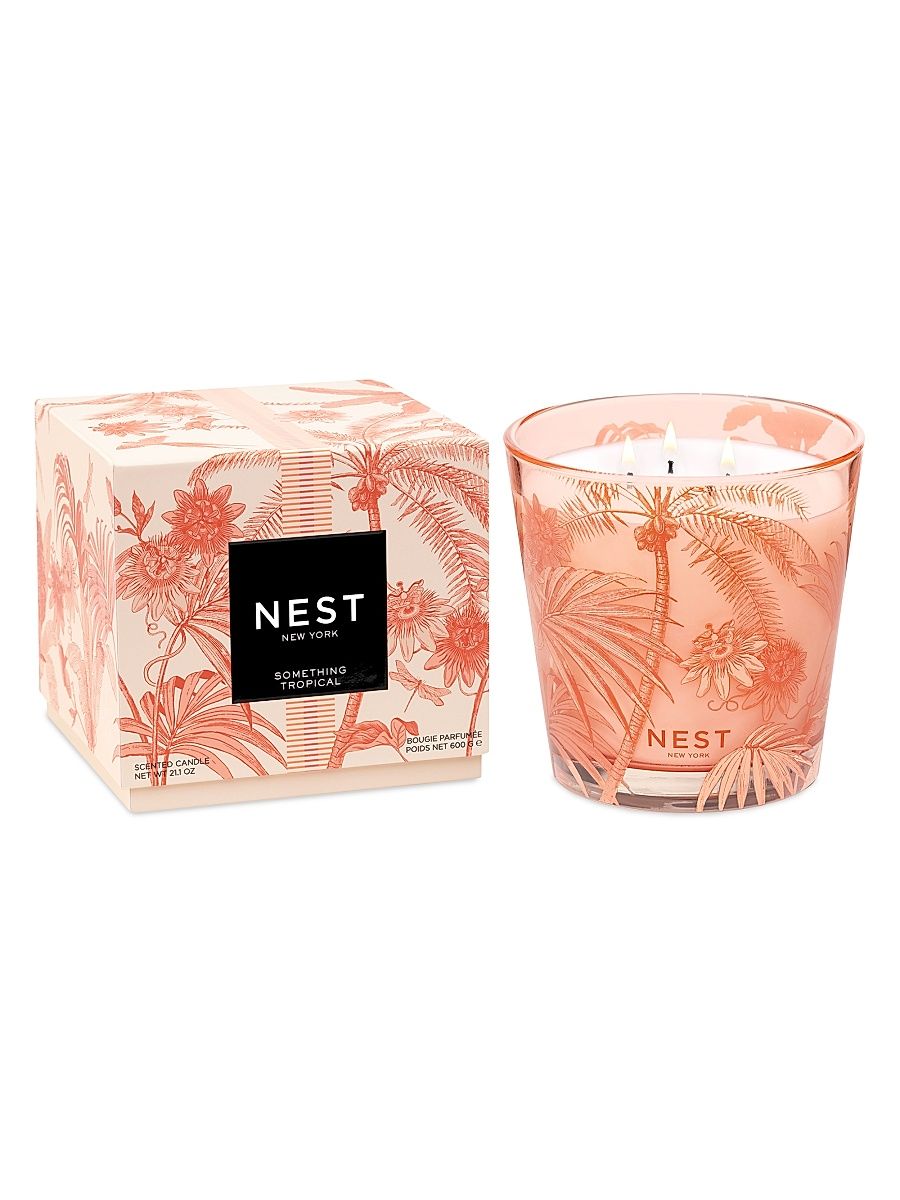 Something Tropical Decorative 3-Wick Candle