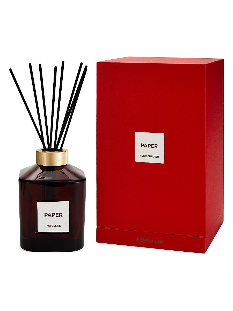 Library Paper Reed Diffuser - Brown