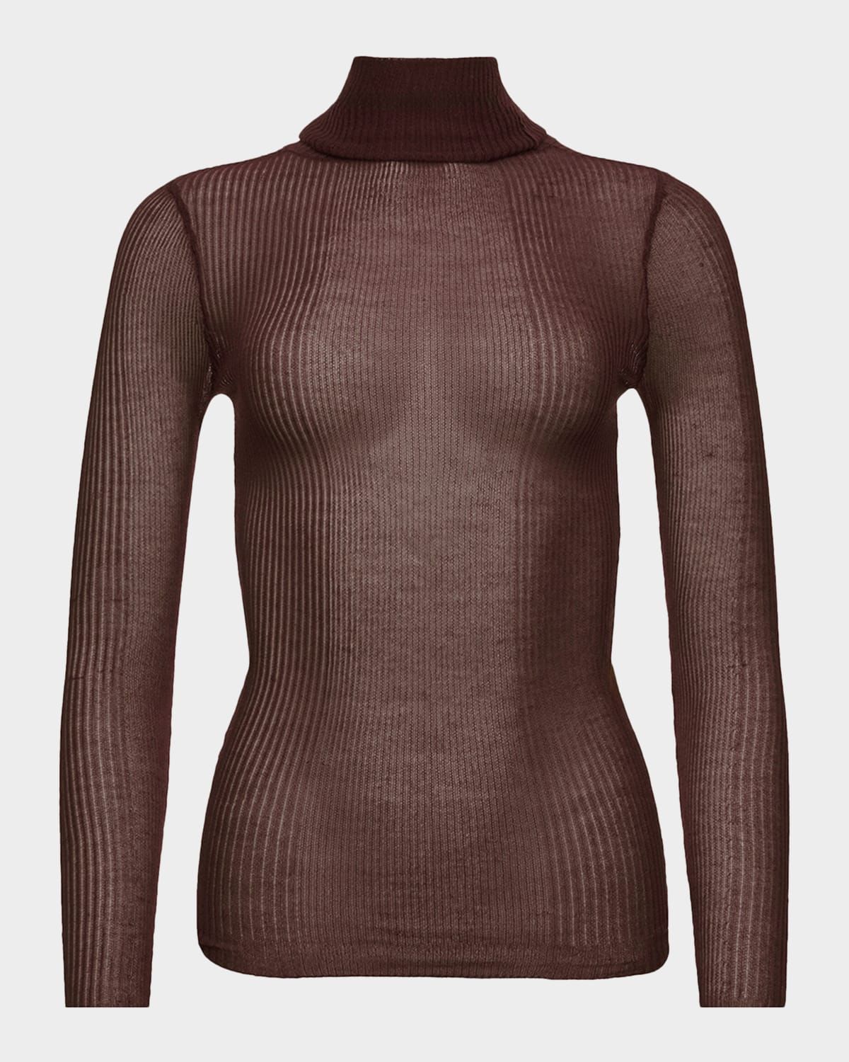 Piper Ribbed Sheer Sweater