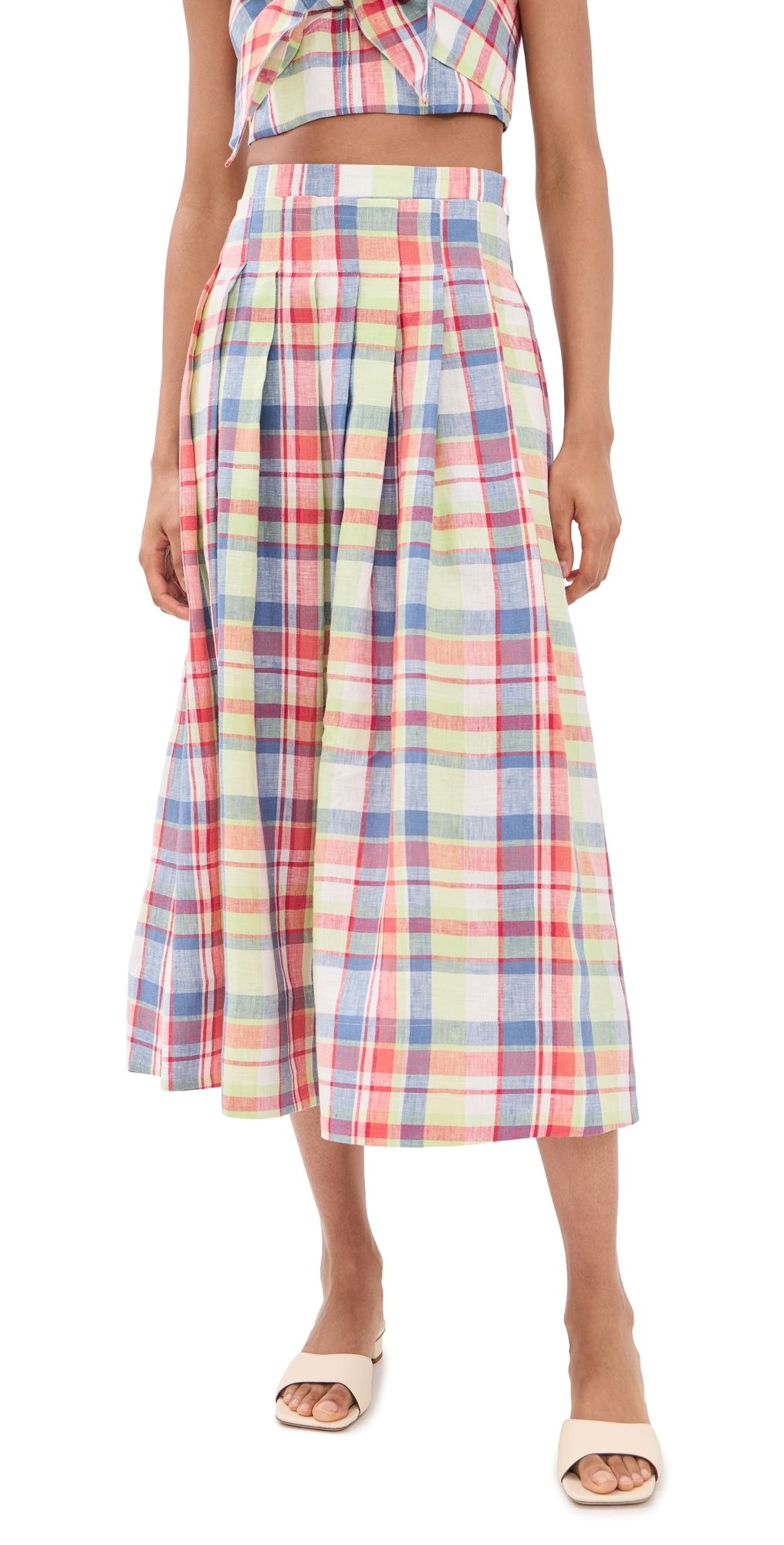 Hunter Bell Maison Skirt Harbor Club Madras 0