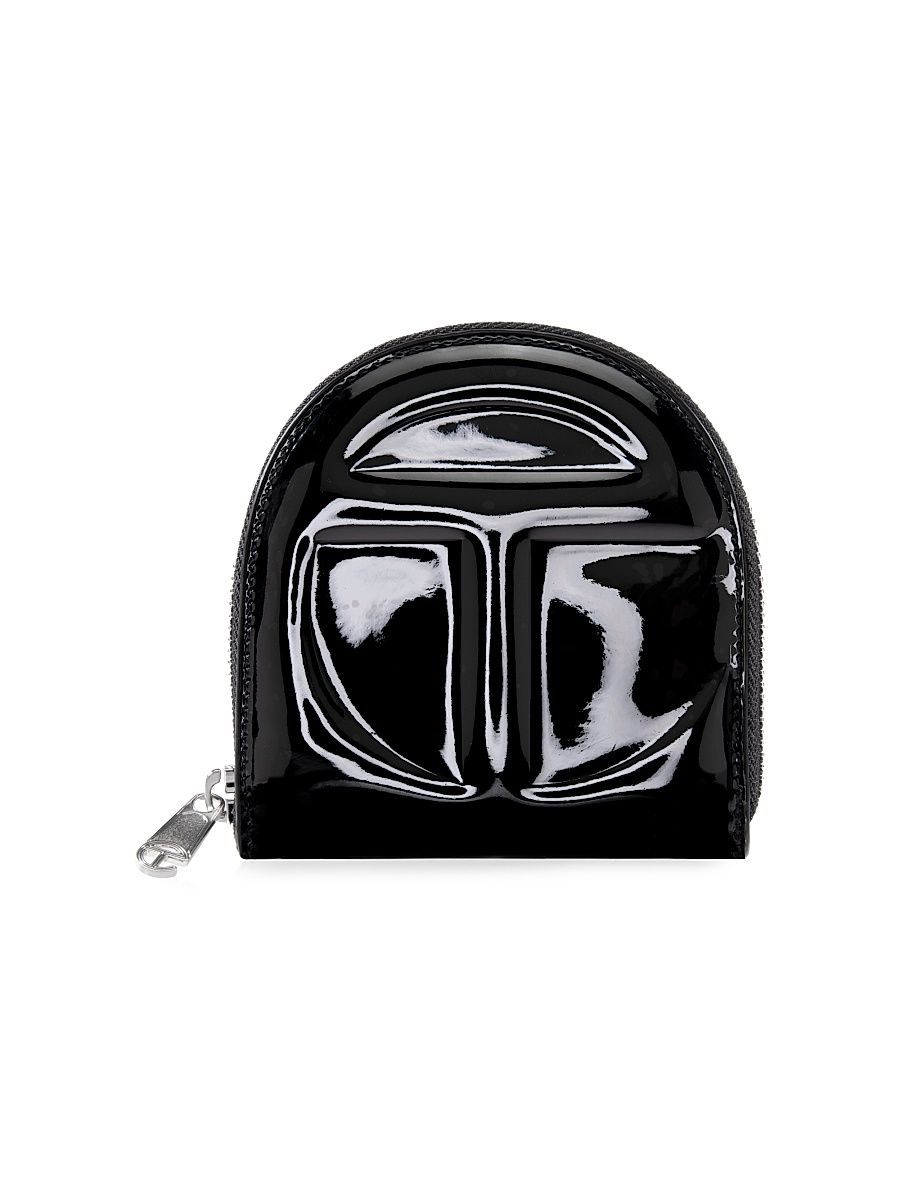 Men's Metallic Wallet - Black Patent