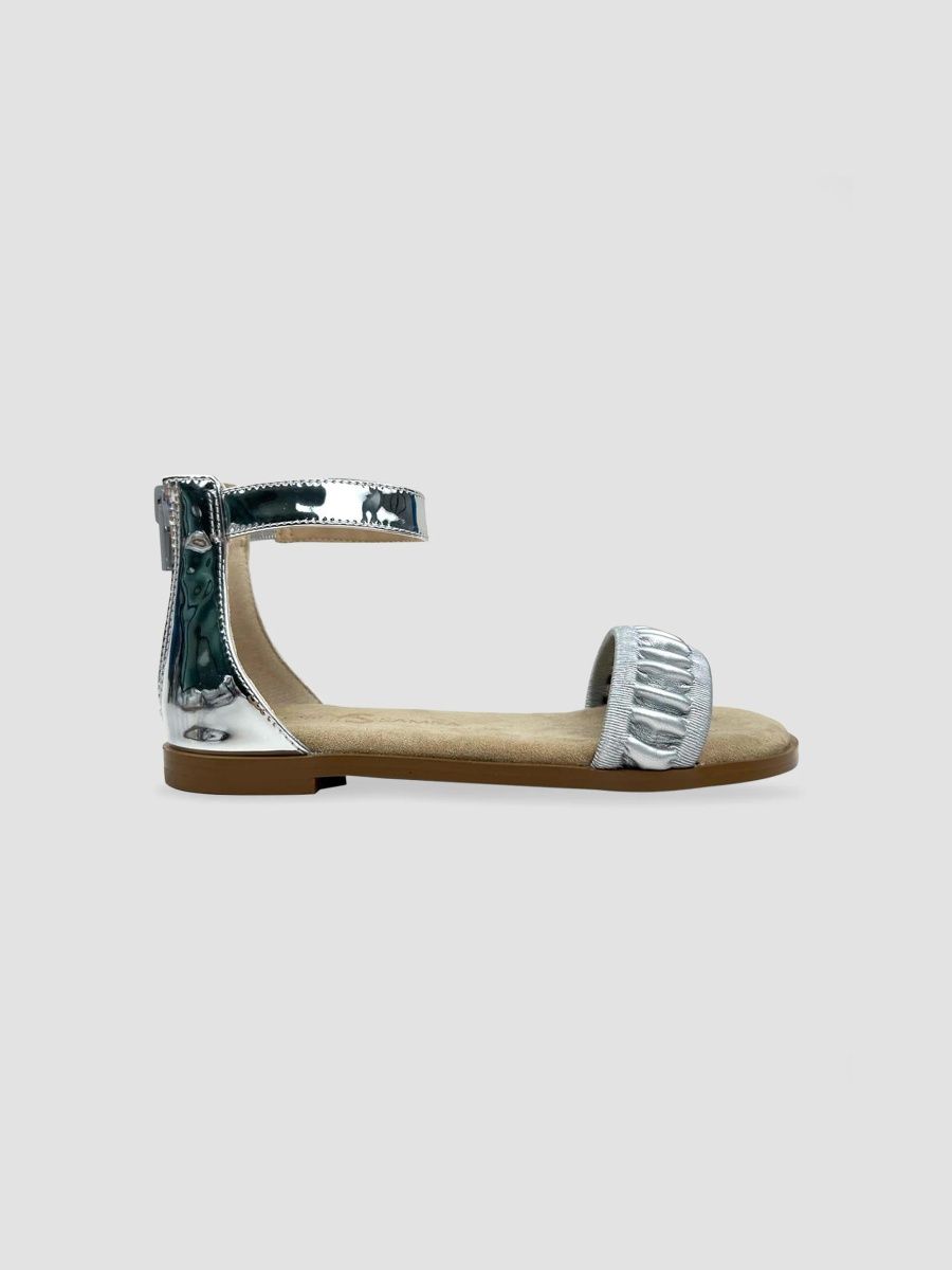 Girl's Little Girl's & Girl's Miss Campbelle Sandals - Silver - Size 5