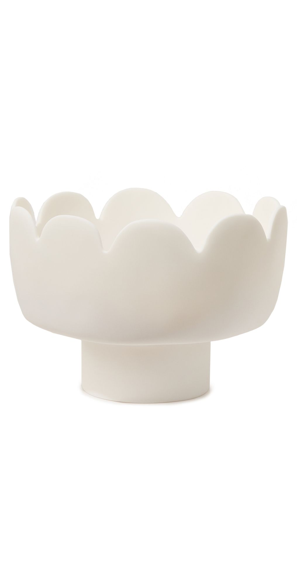 TF DESIGN Large Footed Bowl White One Size