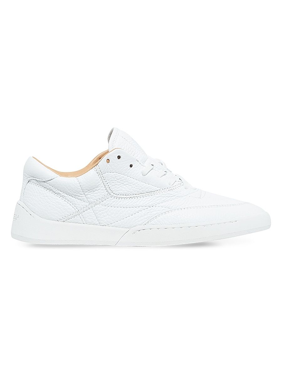 Women's Ohio Leather Low-Top Sneakers - White - Size 11
