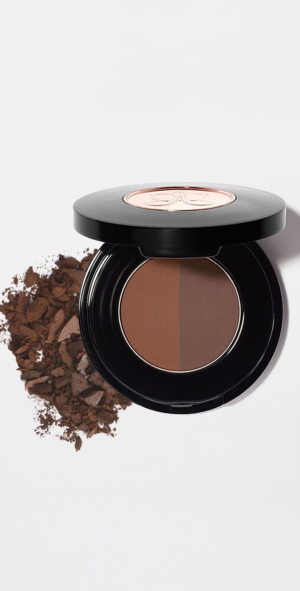 Anastasia Beverly Hills Brow Powder Duo Dark Brown / For dark brown hair with a warm undertone One Size