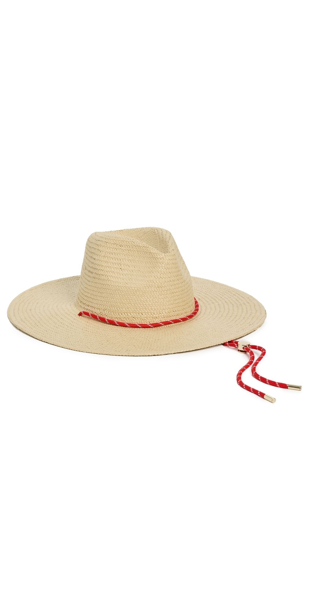Madewell Paracord Strap Handwoven Straw Hat Golden Khaki S/M