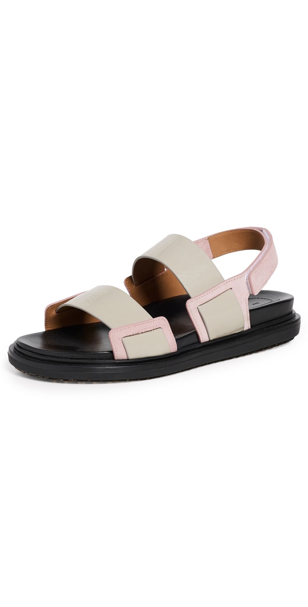 Marni Fussbett Shoes Chalk/Pink 36