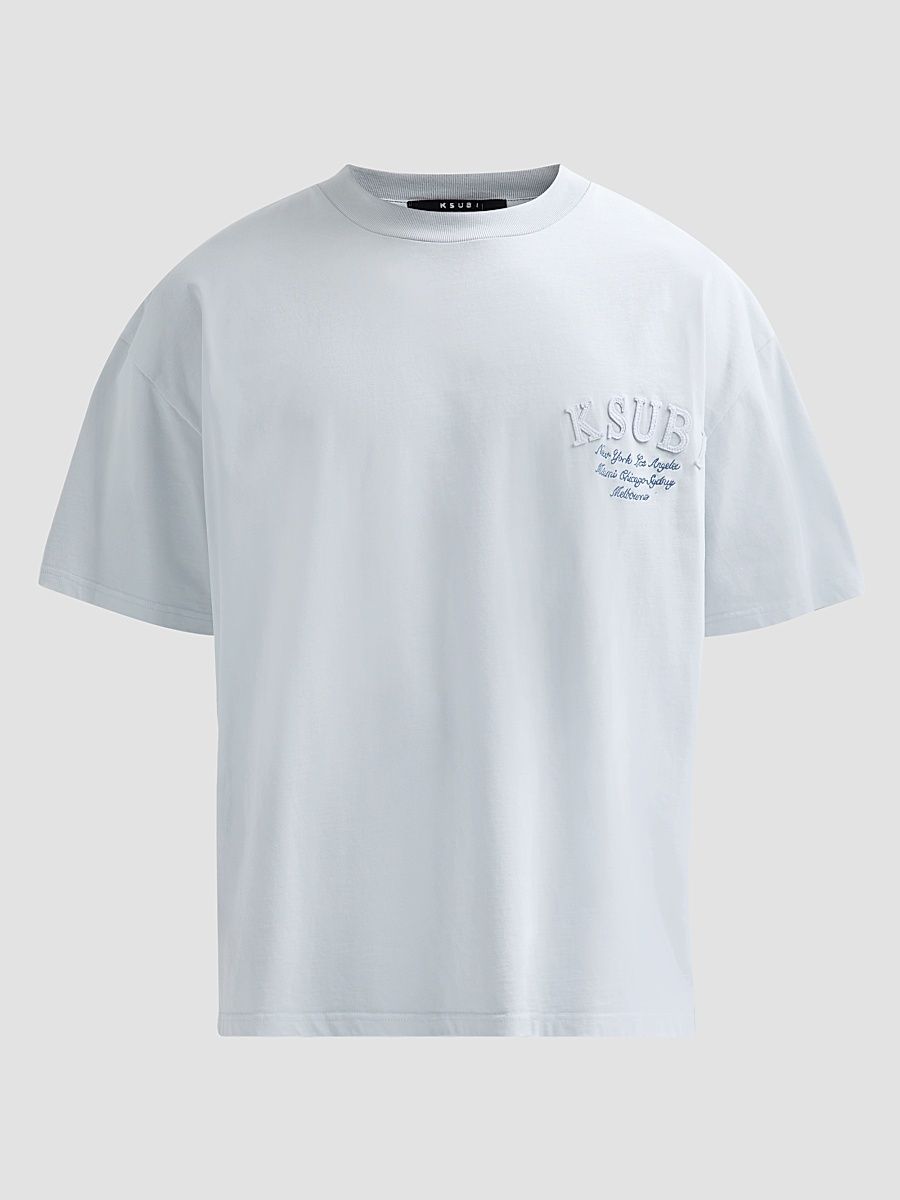 Men's Stellar Ekcess Crewneck T-Shirt - Blue - Size XXL