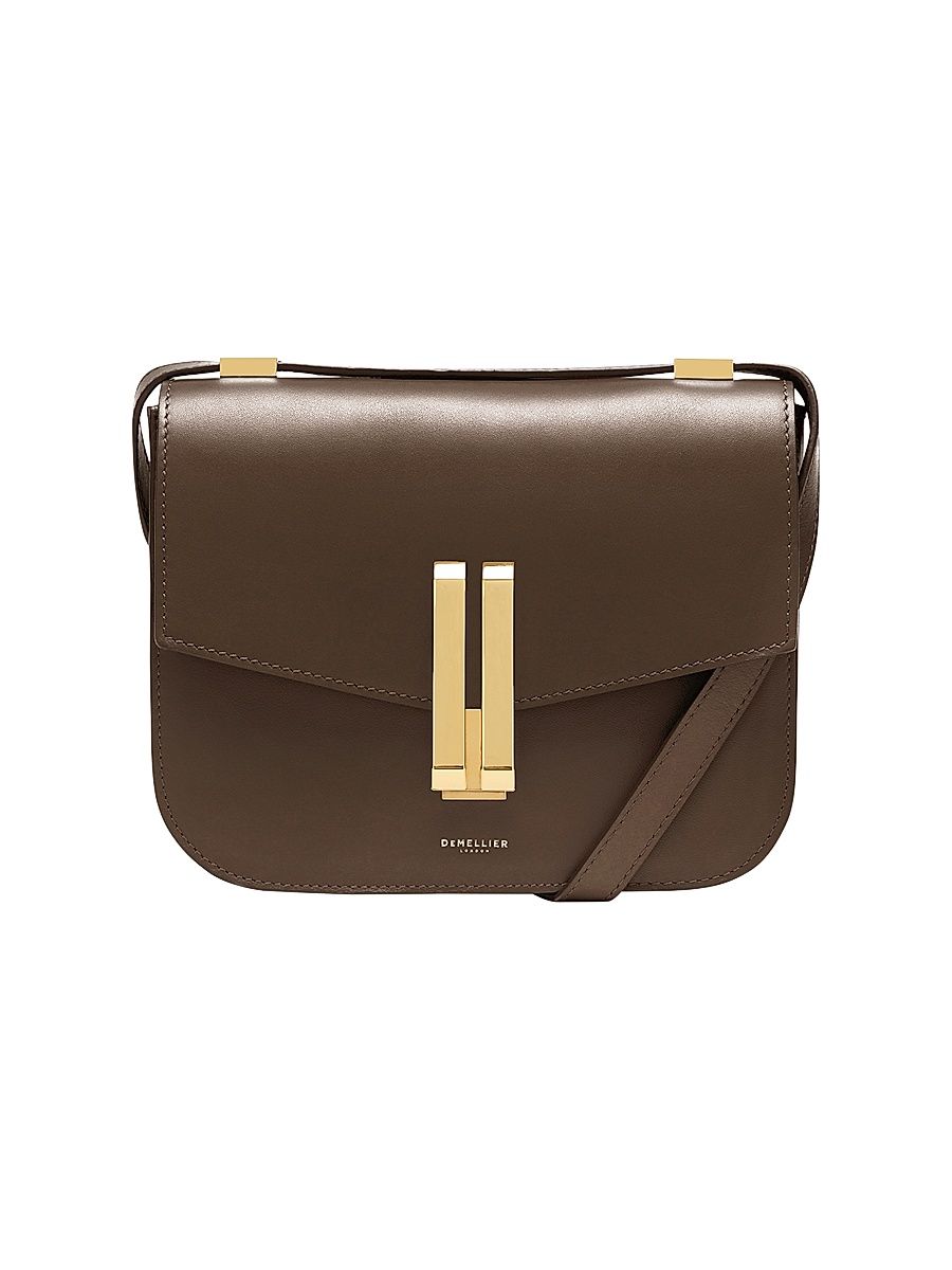 Women's Vancouver Leather Crossbody Bag - Mocha