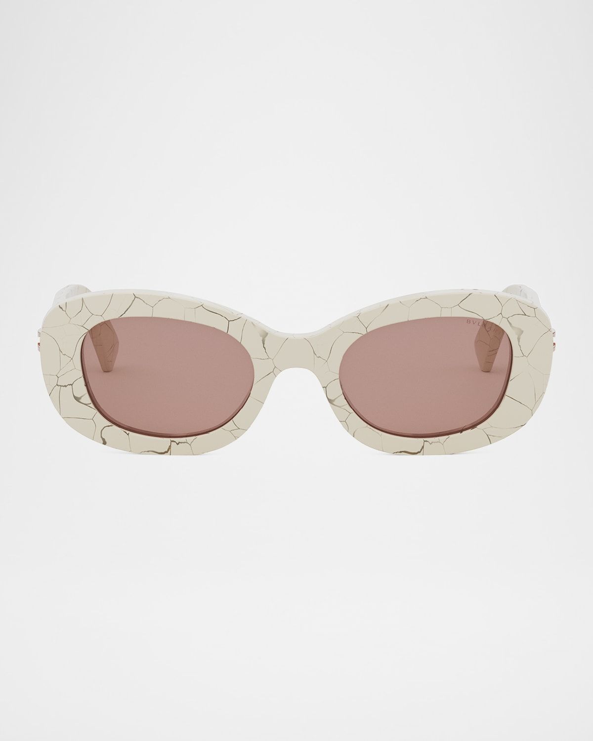 B. ZERO1 Oval Acetate and Nylon Sunglasses