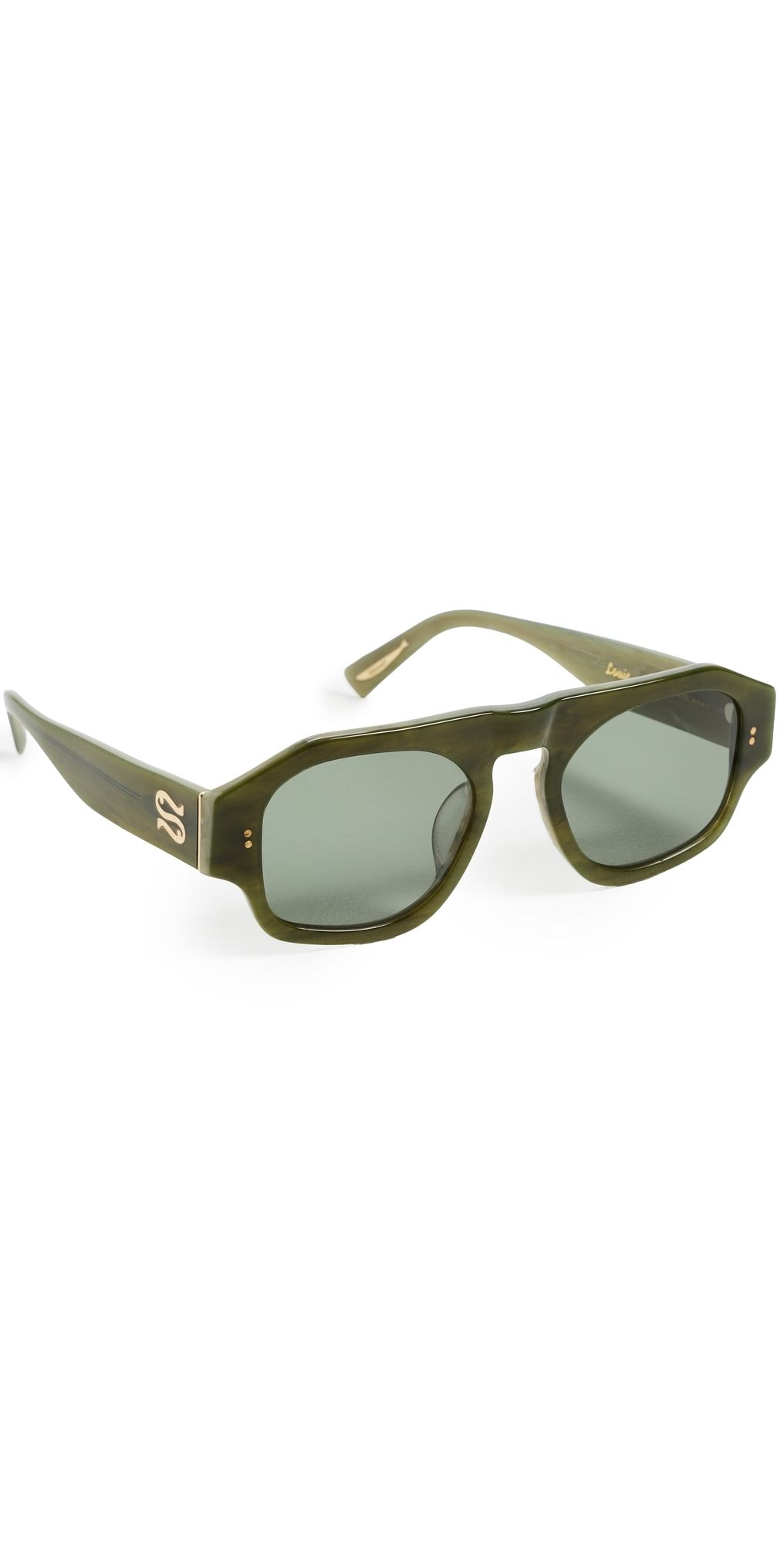 Sardine Louie Sunglasses Sage What One Size