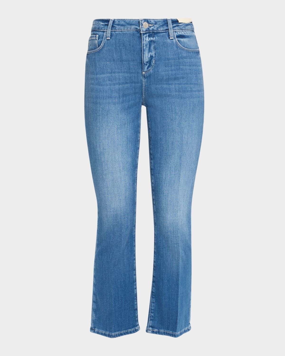 Tati High-Rise Crop Micro Bootcut Jeans
