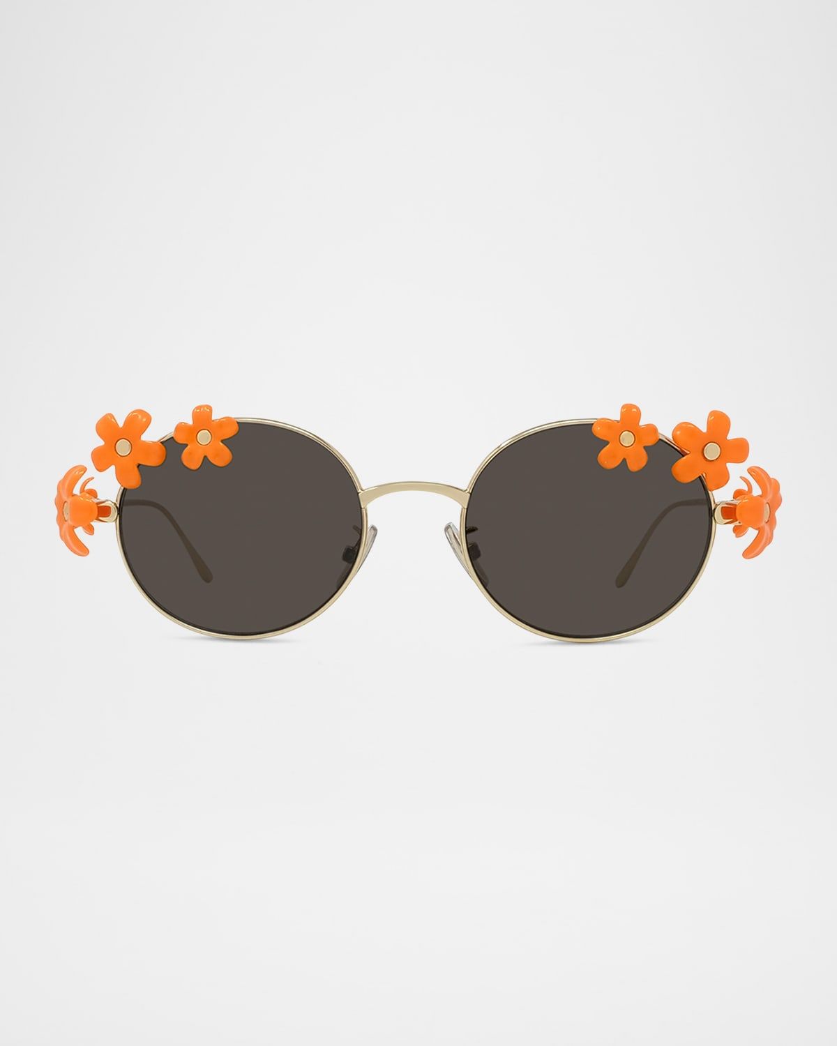 Signature Floral Metal Sunglasses
