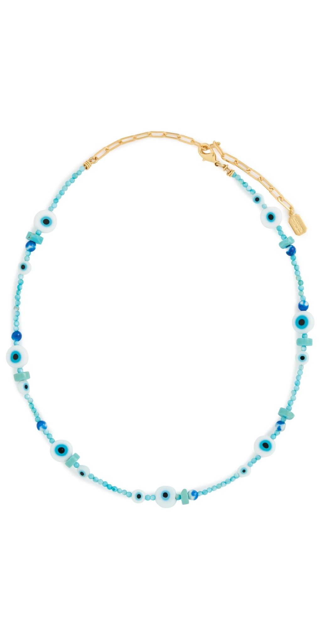 Elizabeth Cole Arceli Necklace Blue One Size