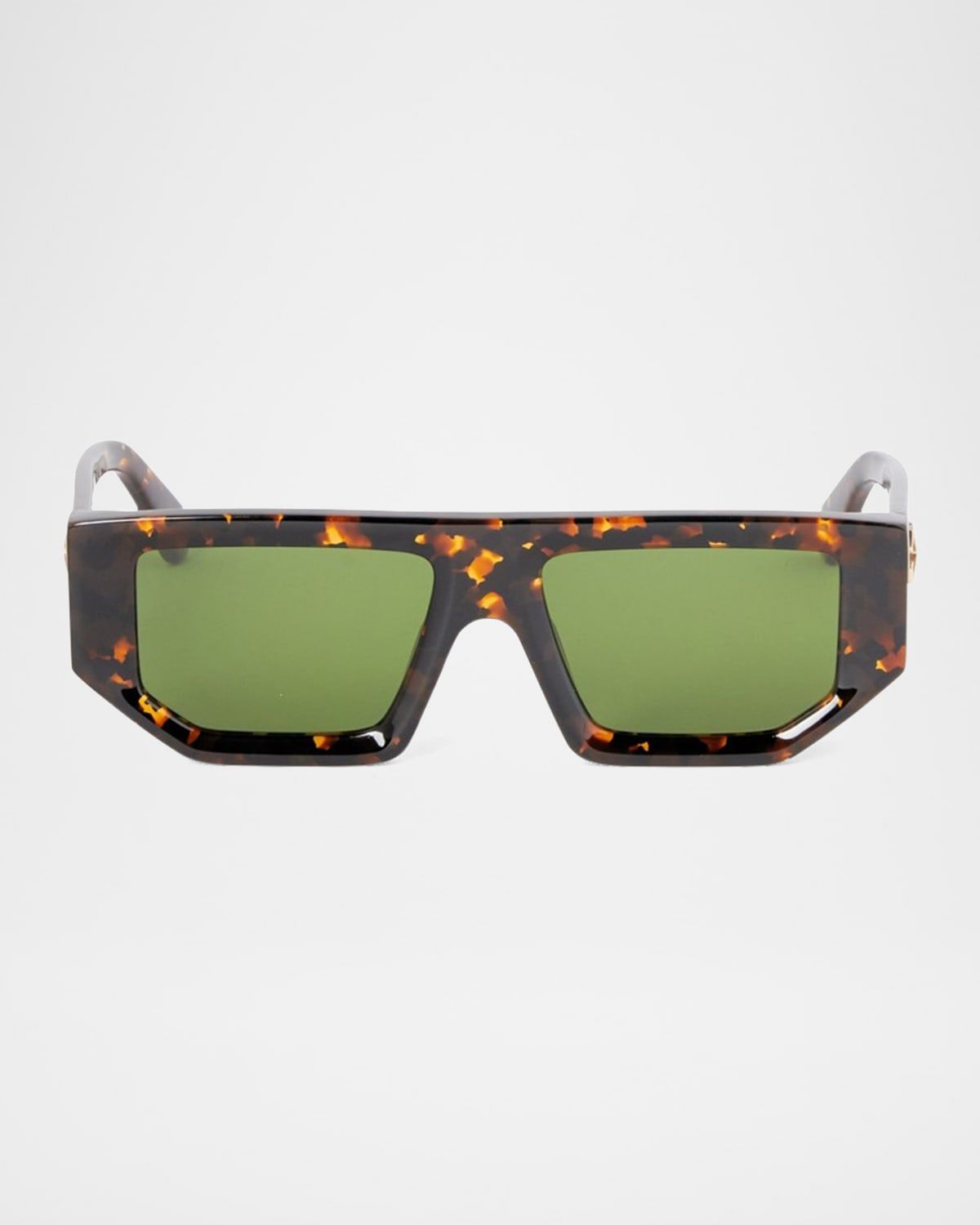 Men & apos;s Vancouver Acetate Rectangle Sunglasses