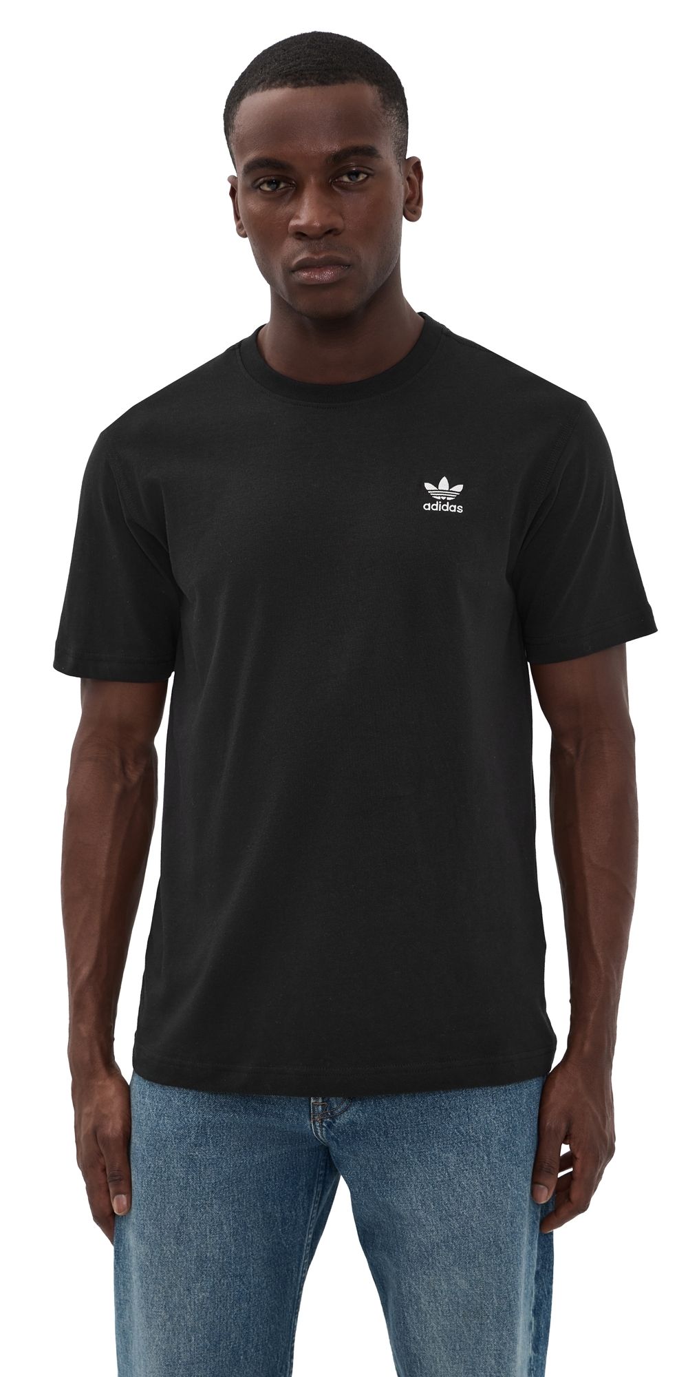 adidas Trefoil Essentials Tee Black L