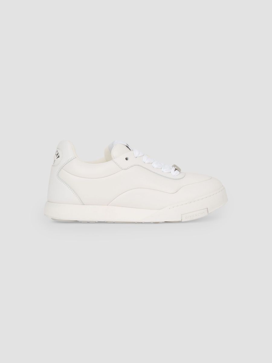 Givenchy Women's Puffy Yard Sneakers in Nappa Leather - White - Size 11