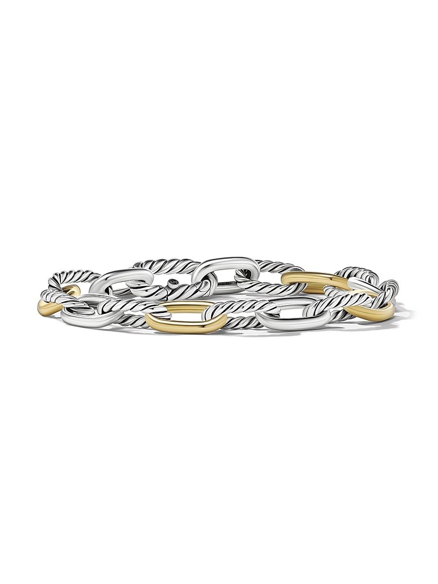 Women's DY Madison Chain Bracelet in Sterling Silver - Silver - Size Medium