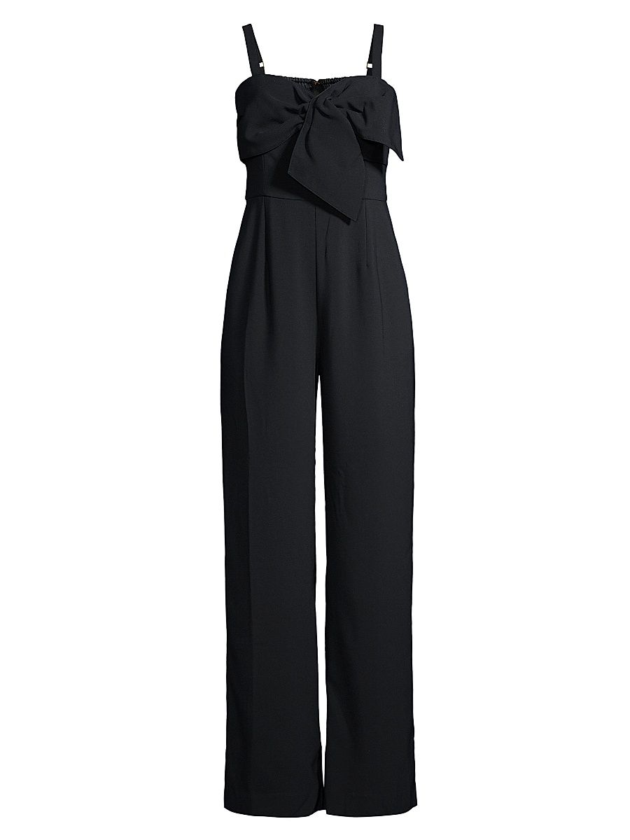 Women's Kavia Bow Jumpsuit - Onyx - Size 6
